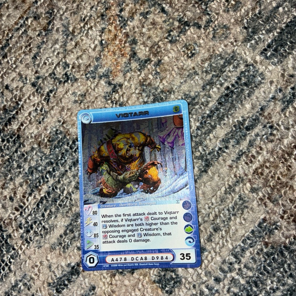 Chaotic viqtarr Trading Card